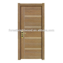Estilo simple habitación puerta interior de melamina de madera
